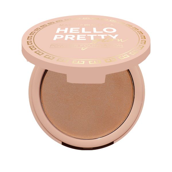 Hello Pretty Glow Powder Foundation, Biscuit