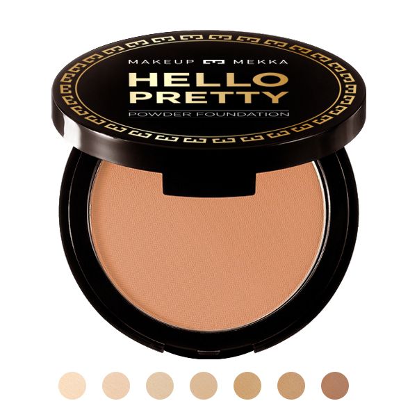 Hello Pretty Powder Foundation, Honey