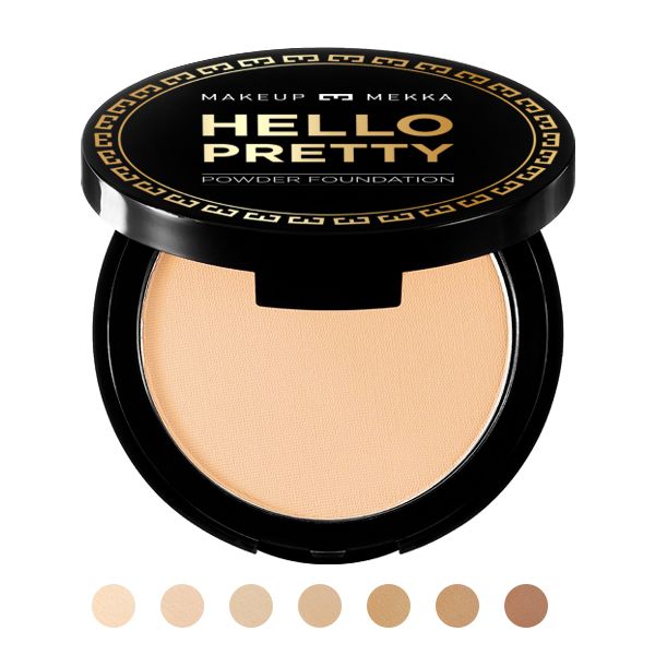 Hello Pretty Powder Foundation, Vanilla