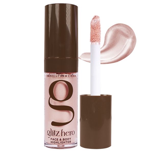 Glitz Hero Face & Body Highlighter, Dewy Hero