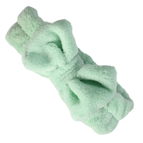 Bow Headband, Light Green