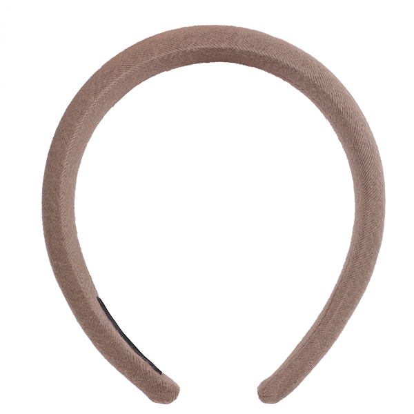 Padded Headband, Brown