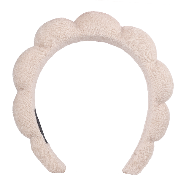 Cloudy Headband, Beige