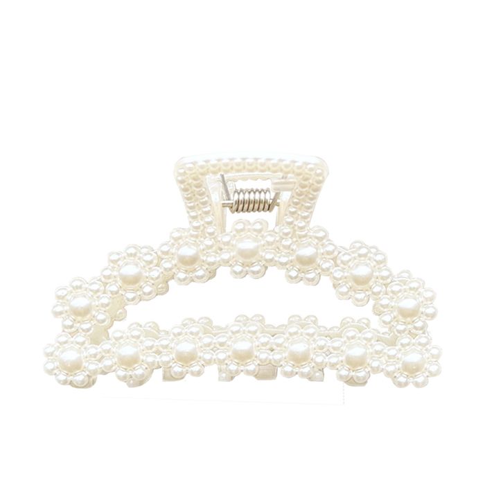 Flower Pearl Hair Clip