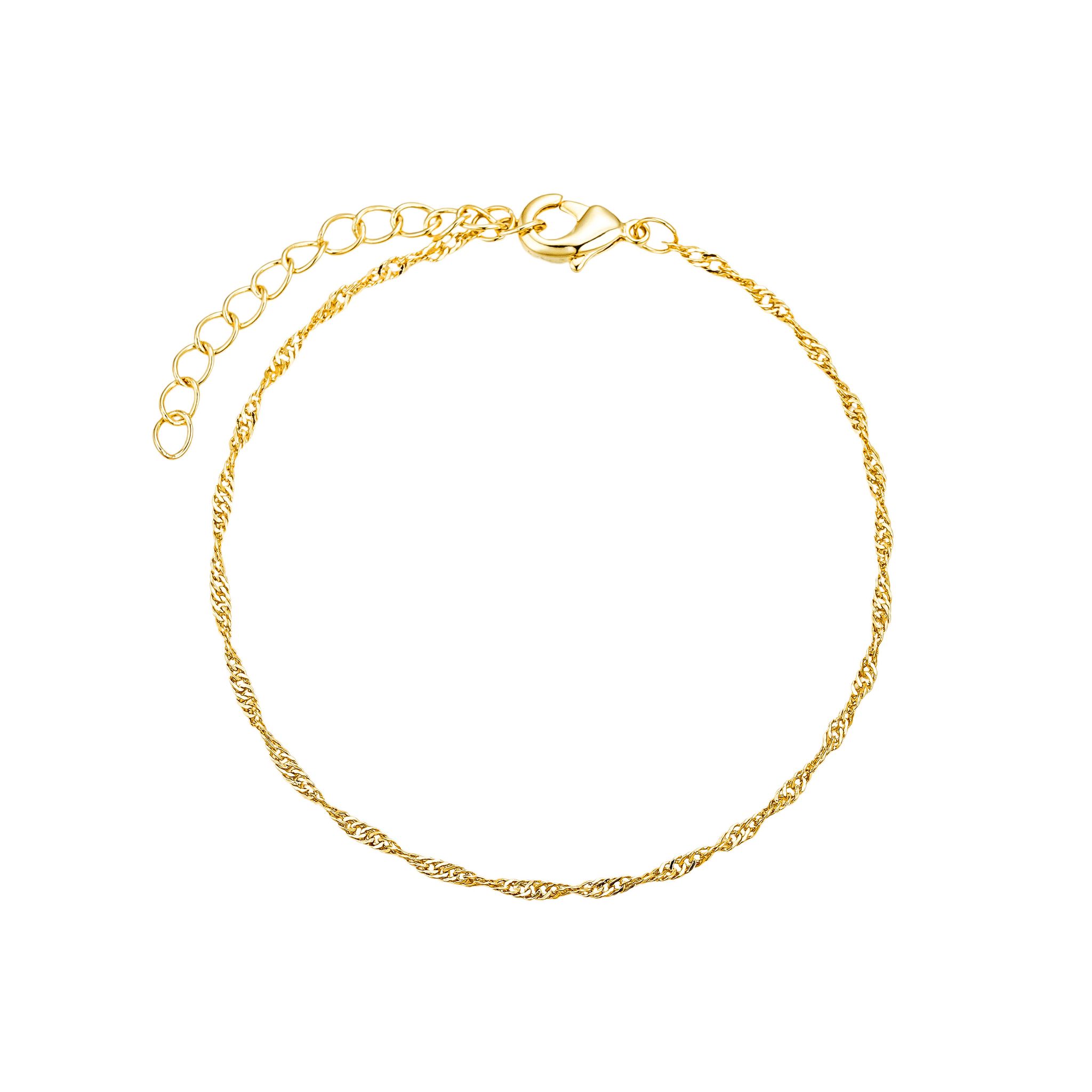 Rope Chain Bracelet, Gold