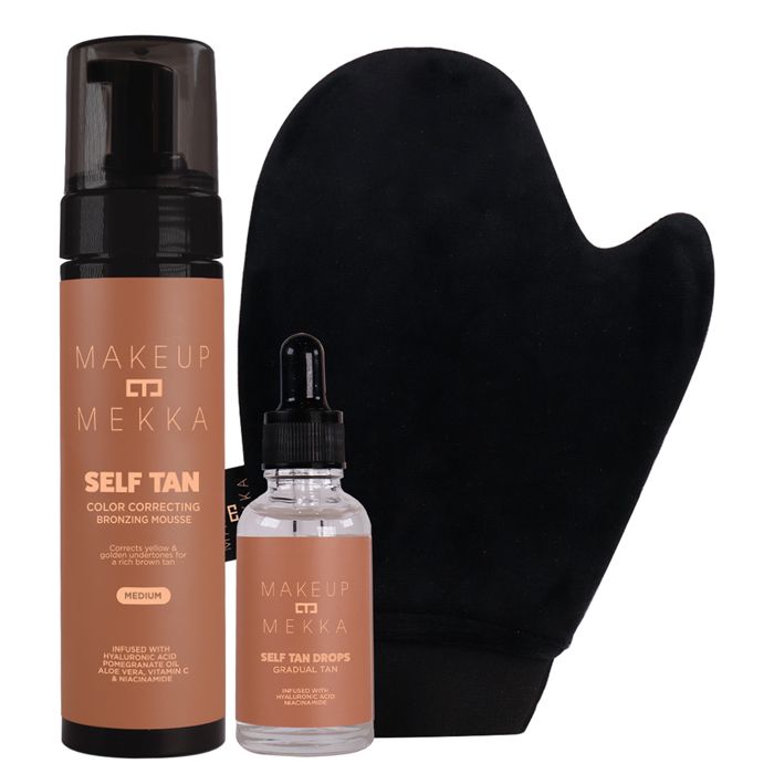 Makeup Mekka Self Tan Kit, Medium