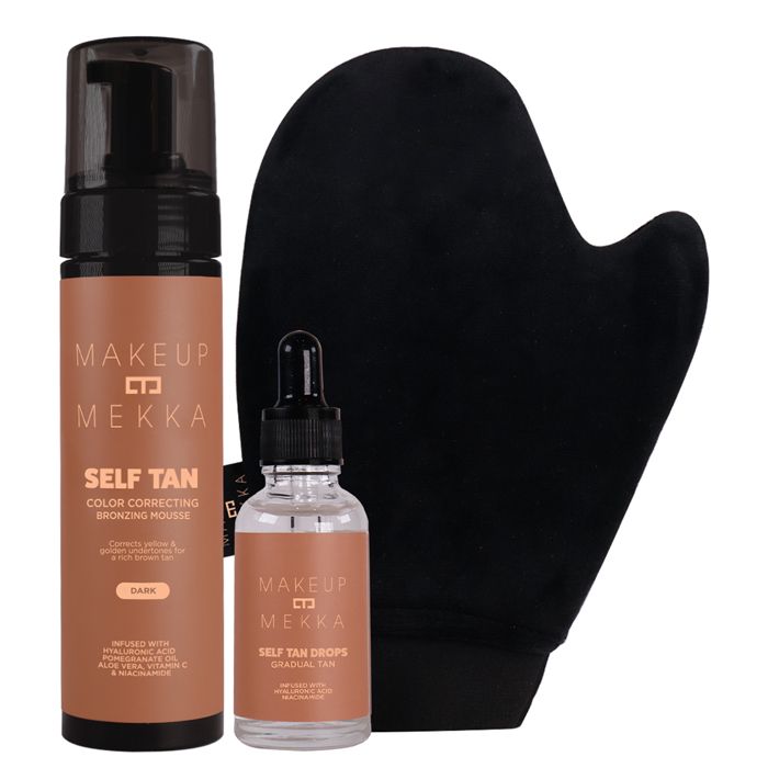 Makeup Mekka Self Tan Kit, Dark