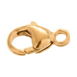 Karbinhake i 18K guld Stl. S