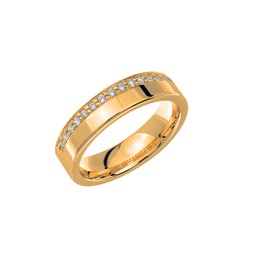 Diamantring i 18K guld Diamantring i 18K guld