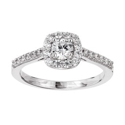 Diamantring i 18K guld Diamantring i 18K guld