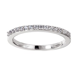 Diamantring i 18K guld