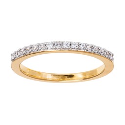 Diamantring i 18K guld