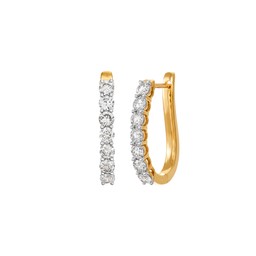 Diamantörhängen i 18K guld Diamantörhängen i 18K guld