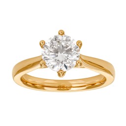 Diamantring i 18K guld Diamantring i 18K guld