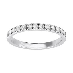 Diamantring i 18K guld - Allians