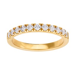 Diamantring i 18K guld - Allians Diamantring i 18K guld - Allians