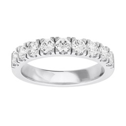 Diamantring i 18K guld - Allians Diamantring i 18K guld - Allians