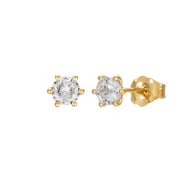 Diamantörhängen i 18K guld