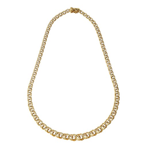 Halsband i 18K guld 42cm