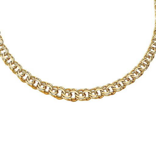 Halsband i 18K guld 42cm
