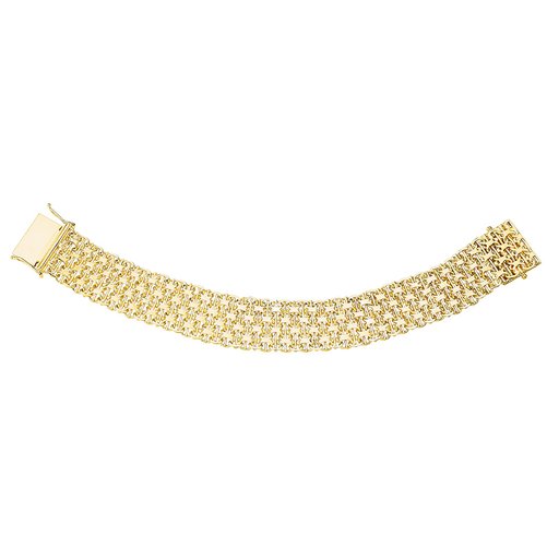 Armband i 18K guld 19cm