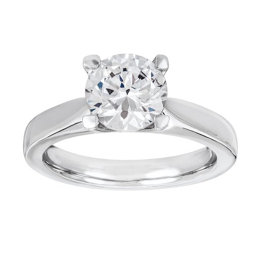 Diamantring i 18K guld