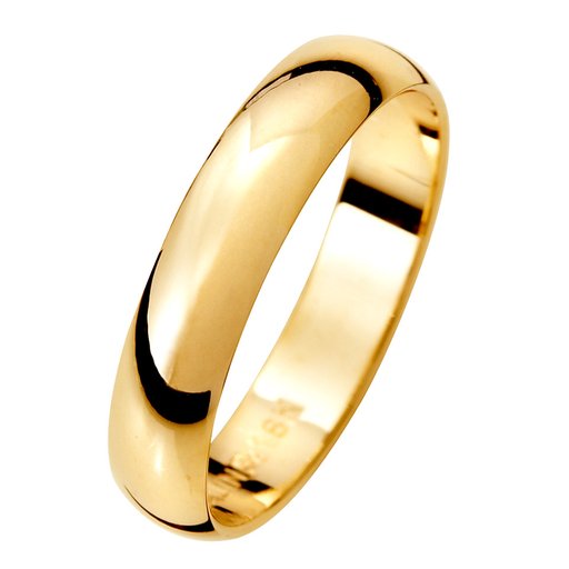 Förlovningsring i 18K guld 4mm