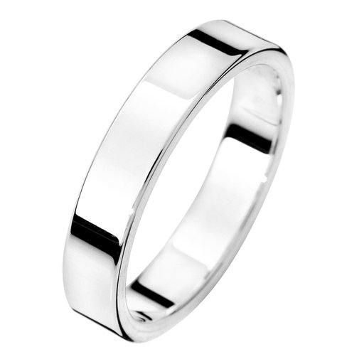 Förlovningsring i äkta silver 4mm