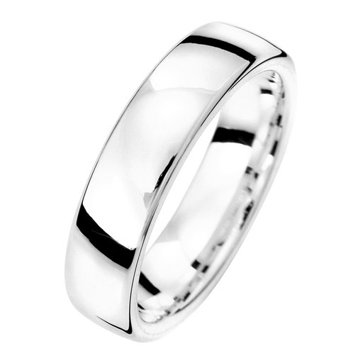 Förlovningsring i äkta silver 5mm