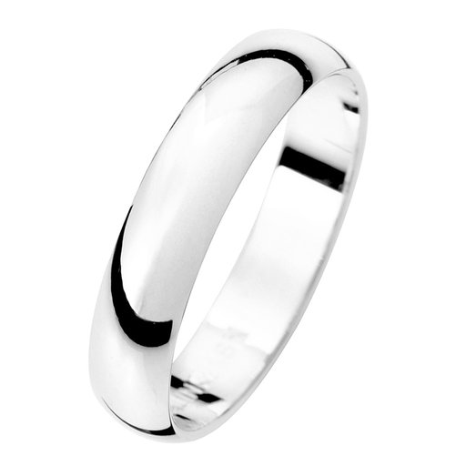 Förlovningsring i äkta silver 4mm