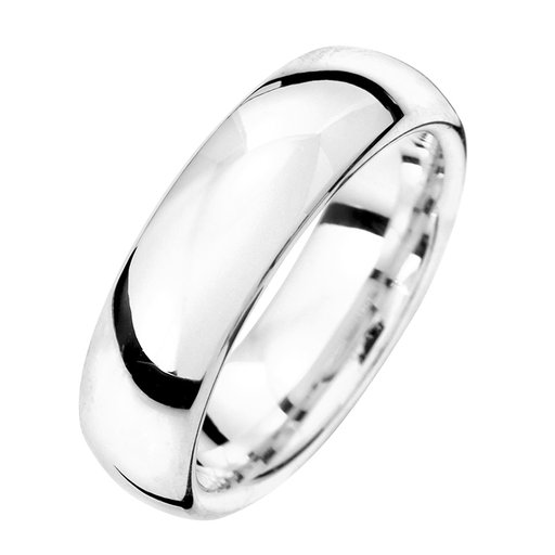 Förlovningsring i äkta silver 6mm