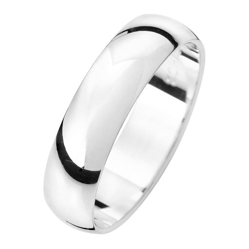 Förlovningsring i äkta silver 5mm