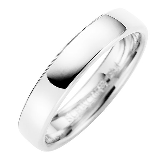 Förlovningsring i äkta silver 4mm