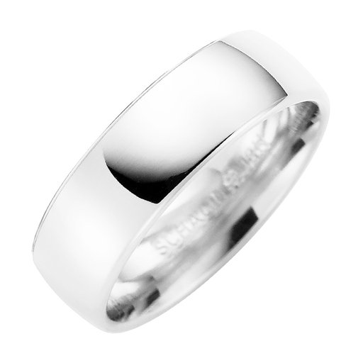 Förlovningsring i äkta silver 6mm