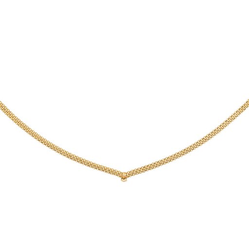 Halsband i 18K guld 45cm