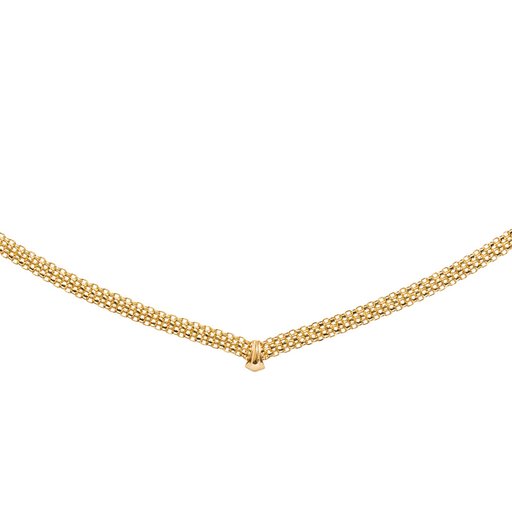 Halsband i 18K guld 45cm
