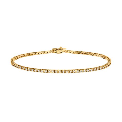 Diamantarmband i 18K guld