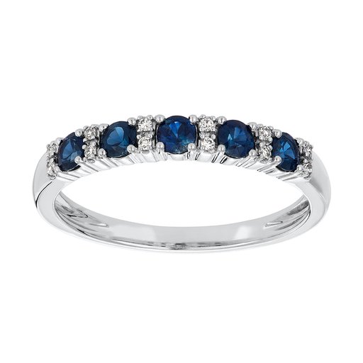 Diamantring i 18K guld