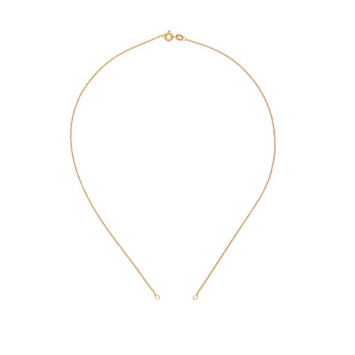 Kedja i 18k guld, 45cm
