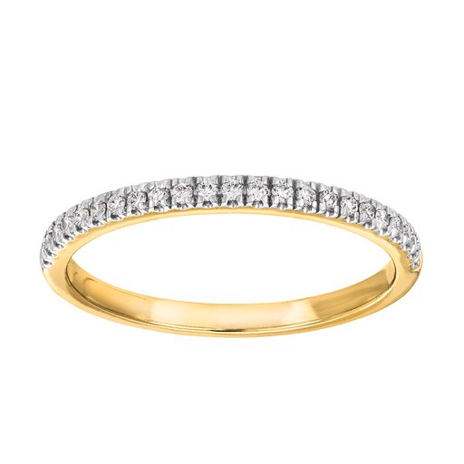 Diamantring i 18K guld