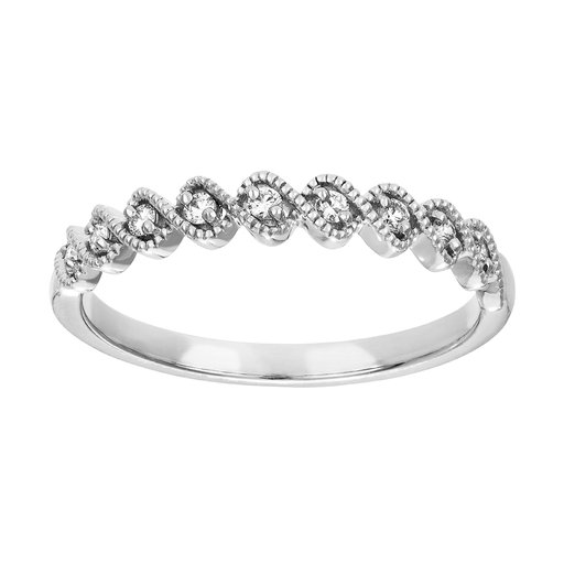 Diamantring i 18K guld