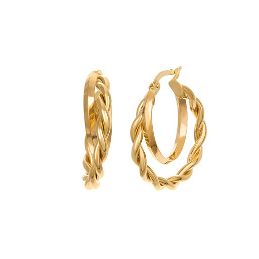 Örhängen i 18K guld