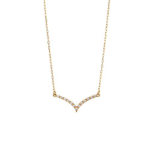 Halsband i 18K guld 45 cm