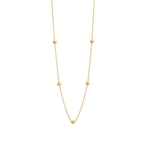 Halsband i 18K guld 42+3cm