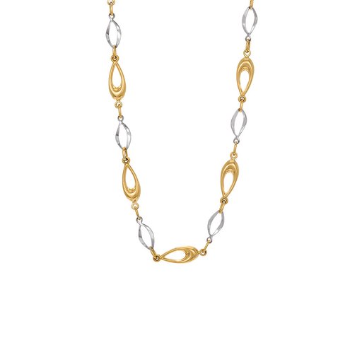 Halsband i 18K guld 45 cm