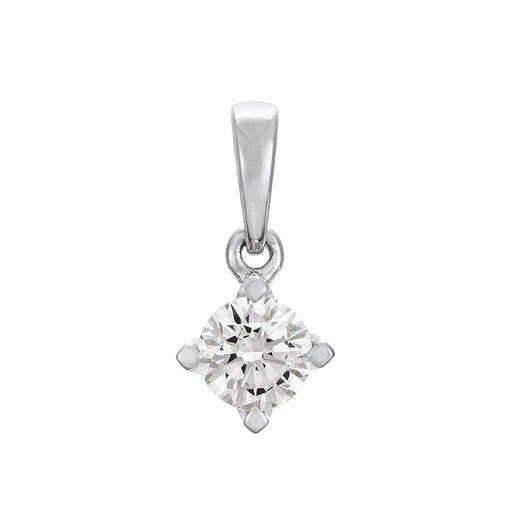 Hänge med labbodlad diamant