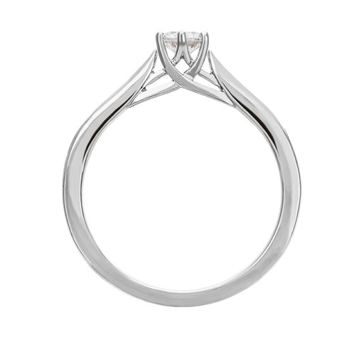 Diamantring i 18K guld