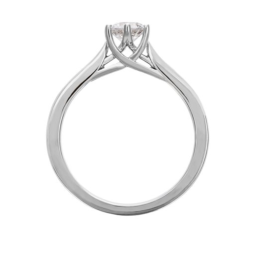 Diamantring i 18K guld