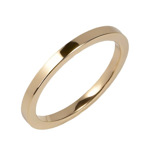 Förlovningsring i 18K guld 2mm