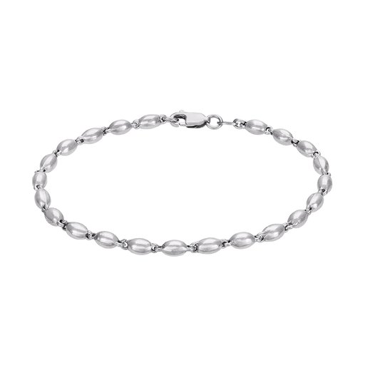 Armband i rhodinerat silver
